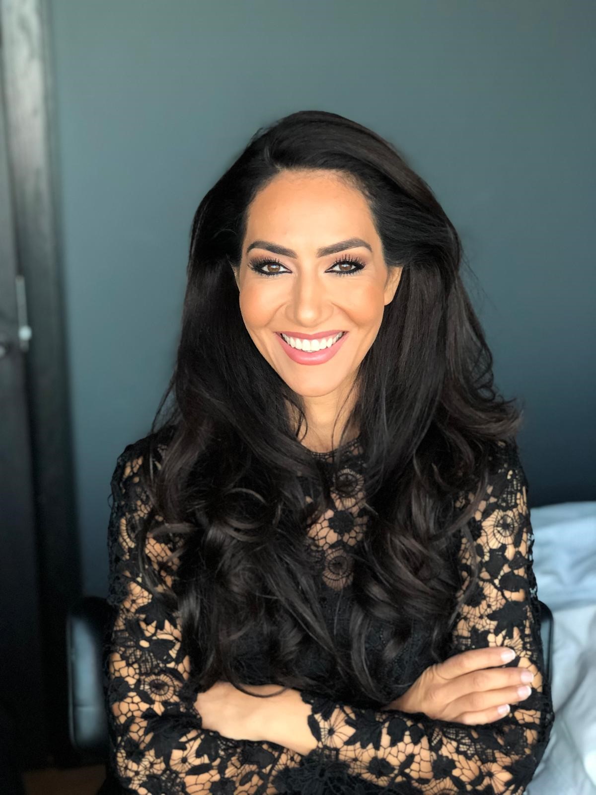 Dr. Mouna Esmaeilzadeh, talare på mässa e-hälsa